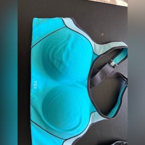 VSX Turquoise and Black Sports Bra
